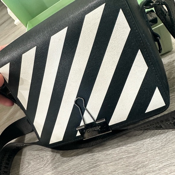OFF WHITE Diag flap bag - Picture 3 of 16